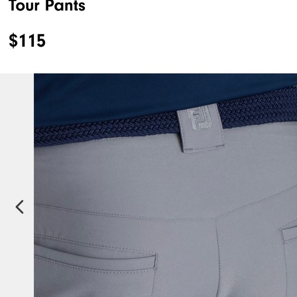 FootJoy Slim Fit Tour Pants - Picture 3 of 9